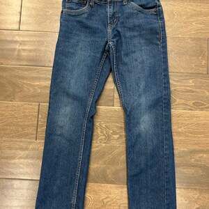 Levi's 511 Slim‎ Fit Boys Jeans Size 10 Blue Medium Wash Denim Adjustable Waist